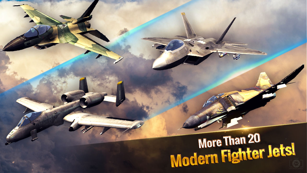 Ace Fighter: Modern Air Combat скачать бесплатно Экшен на Android из  каталога RuStore от Action Games Az