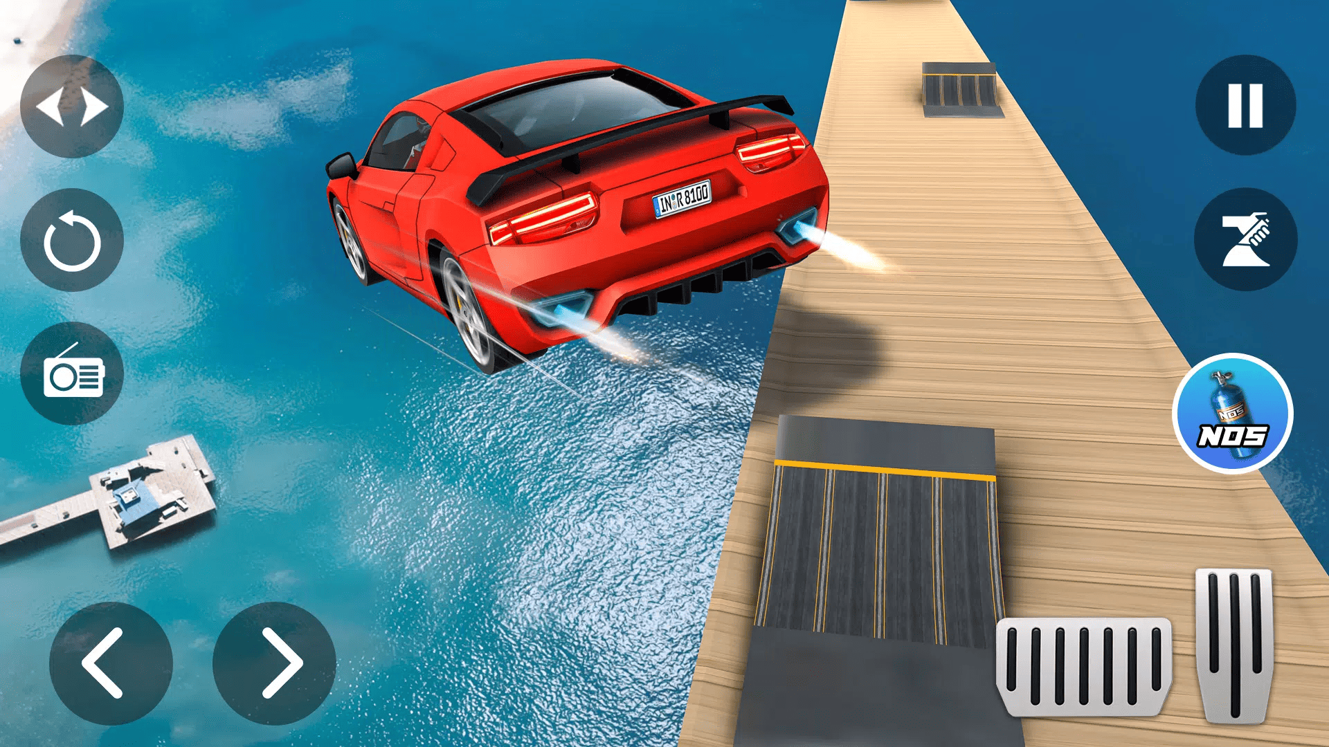 Crazy Car Stunts - Car Games скачать бесплатно Гоночные на Android из  каталога RuStore от Jima Apps