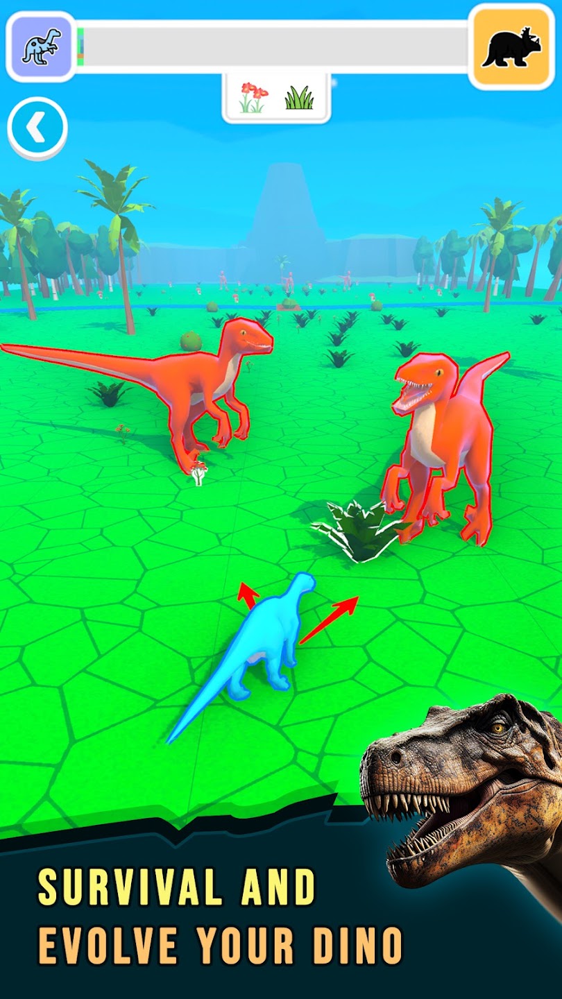 Dino Domination скачать бесплатно Экшен на Android из каталога RuStore от  Yso Corp