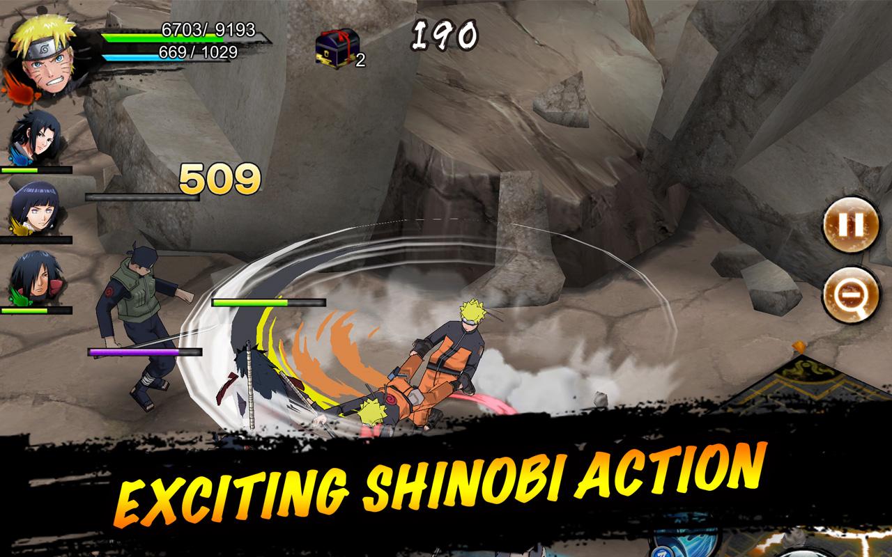 NARUTO X BORUTO NINJA VOLTAGE скачать бесплатно Экшен на Android из  каталога RuStore от Bandai Namco Entertainment Inc.