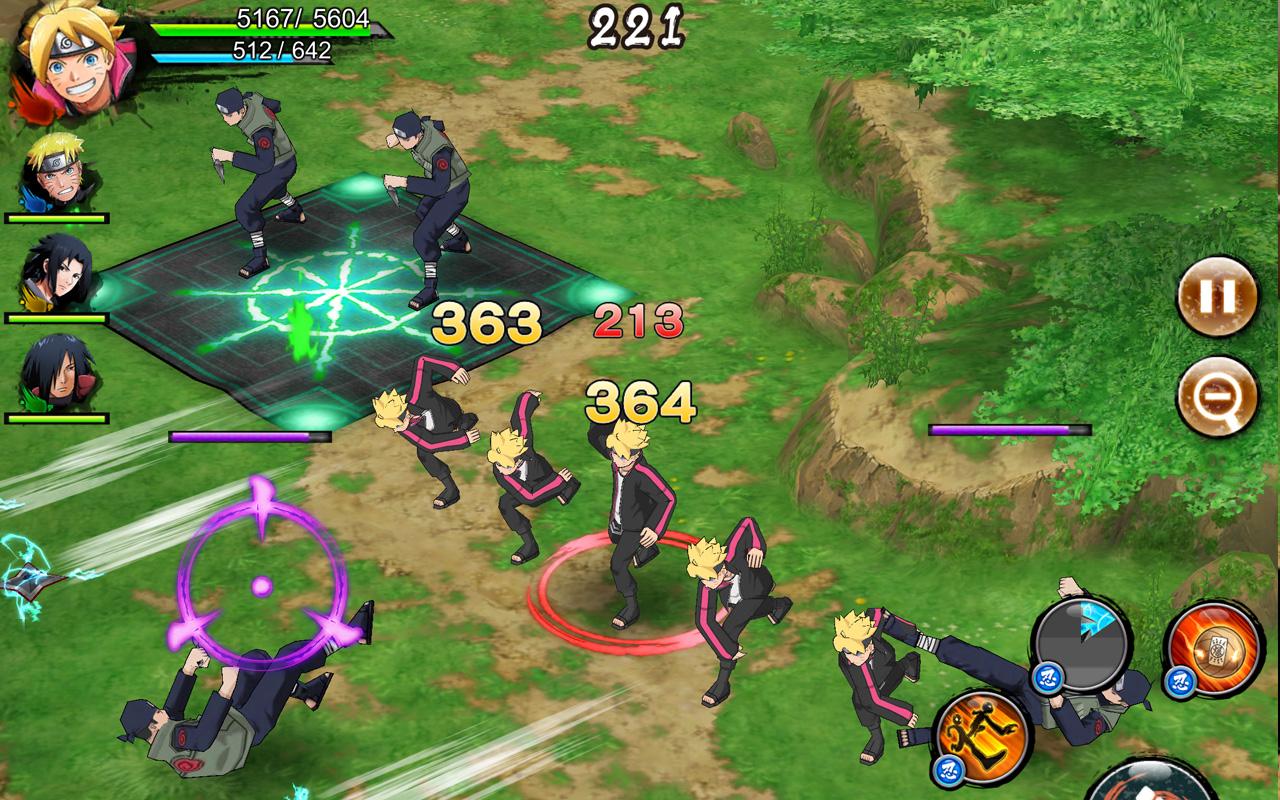 NARUTO X BORUTO NINJA VOLTAGE скачать бесплатно Экшен на Android из  каталога RuStore от Bandai Namco Entertainment Inc.