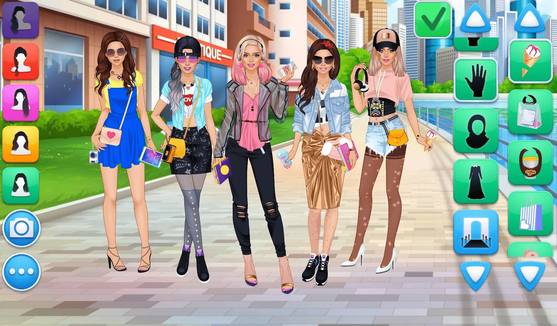 College Girls Team Makeover скачать бесплатно Казуальные на Android из  каталога RuStore от Teenage Fashion Dress Up