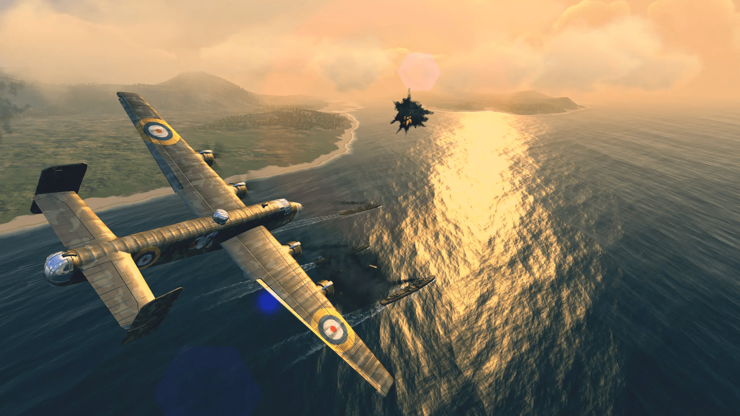 Warplanes: WW2 Dogfight скачать бесплатно Симуляторы на Android из каталога  RuStore от Home Net Games