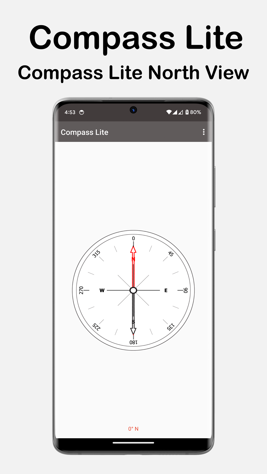 Compass Lite скачать бесплатно Полезные инструменты на Android из каталога  RuStore от Kholifa Network