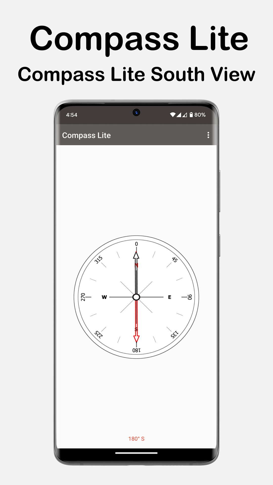 Compass Lite скачать бесплатно Полезные инструменты на Android из каталога RuStore от Kholifa Network