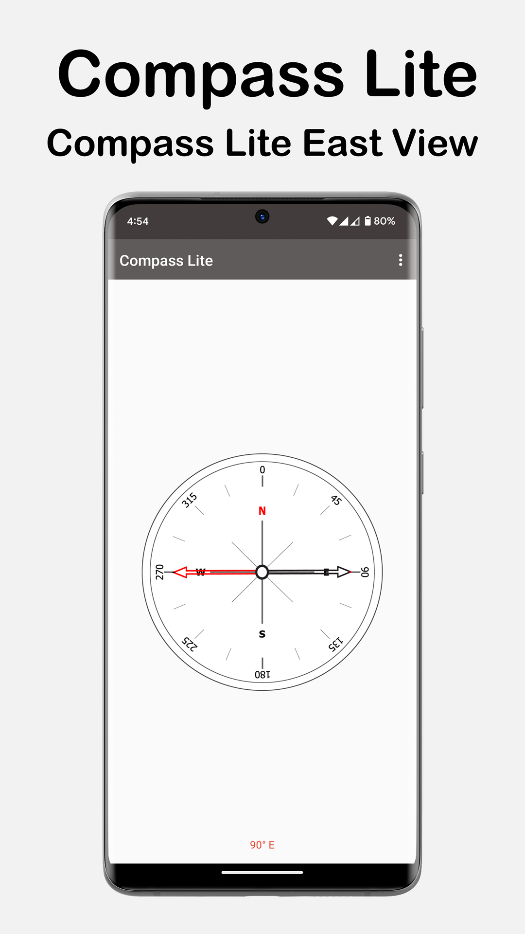 Compass Lite скачать бесплатно Полезные инструменты на Android из каталога  RuStore от Kholifa Network