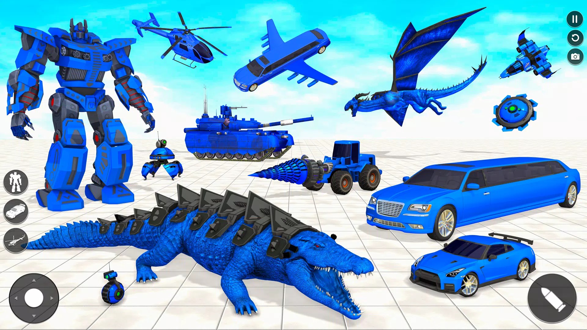 Crocodile Animal Robot Games скачать бесплатно Ролевые на Android из  каталога RuStore от Robot Life Games