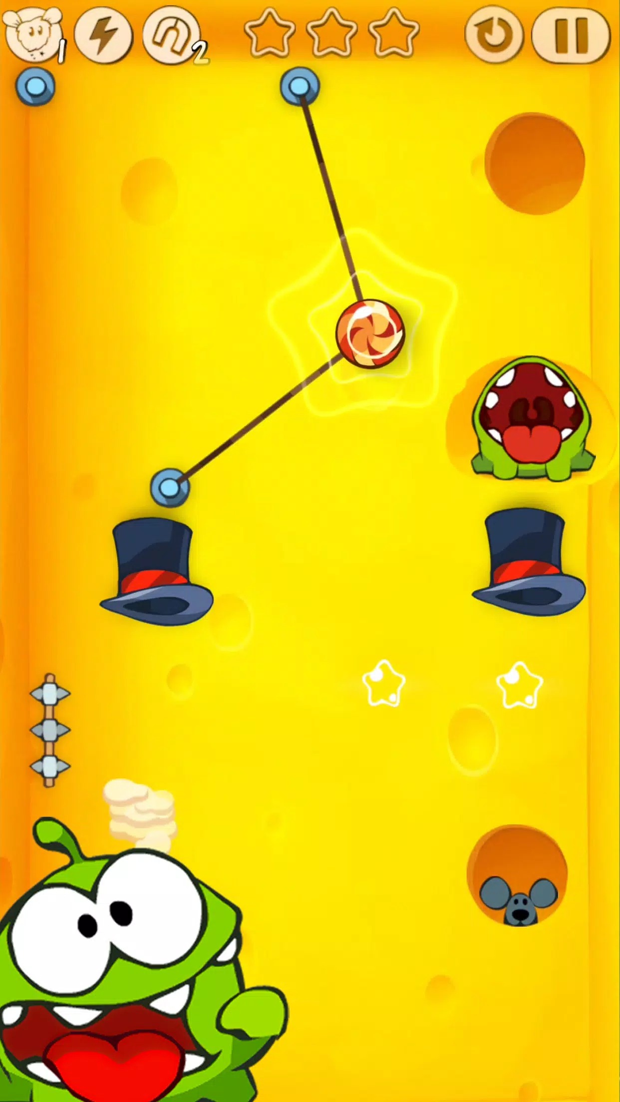 Cut the Rope скачать бесплатно Аркады на Android из каталога RuStore от  ZeptoLab