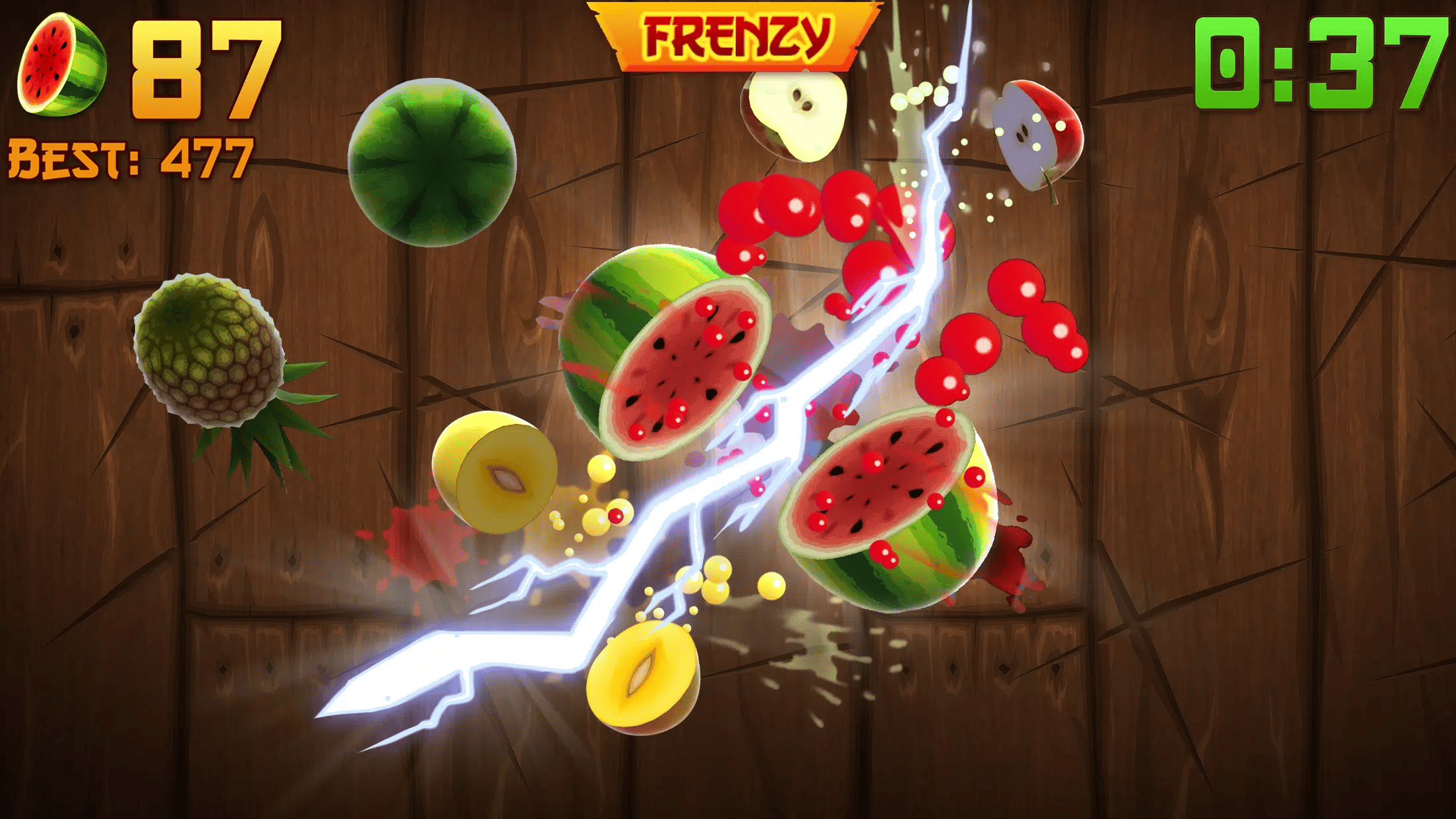 Fruit Ninja® скачать бесплатно Казуальные на Android из каталога RuStore от  Halfbrick Studios