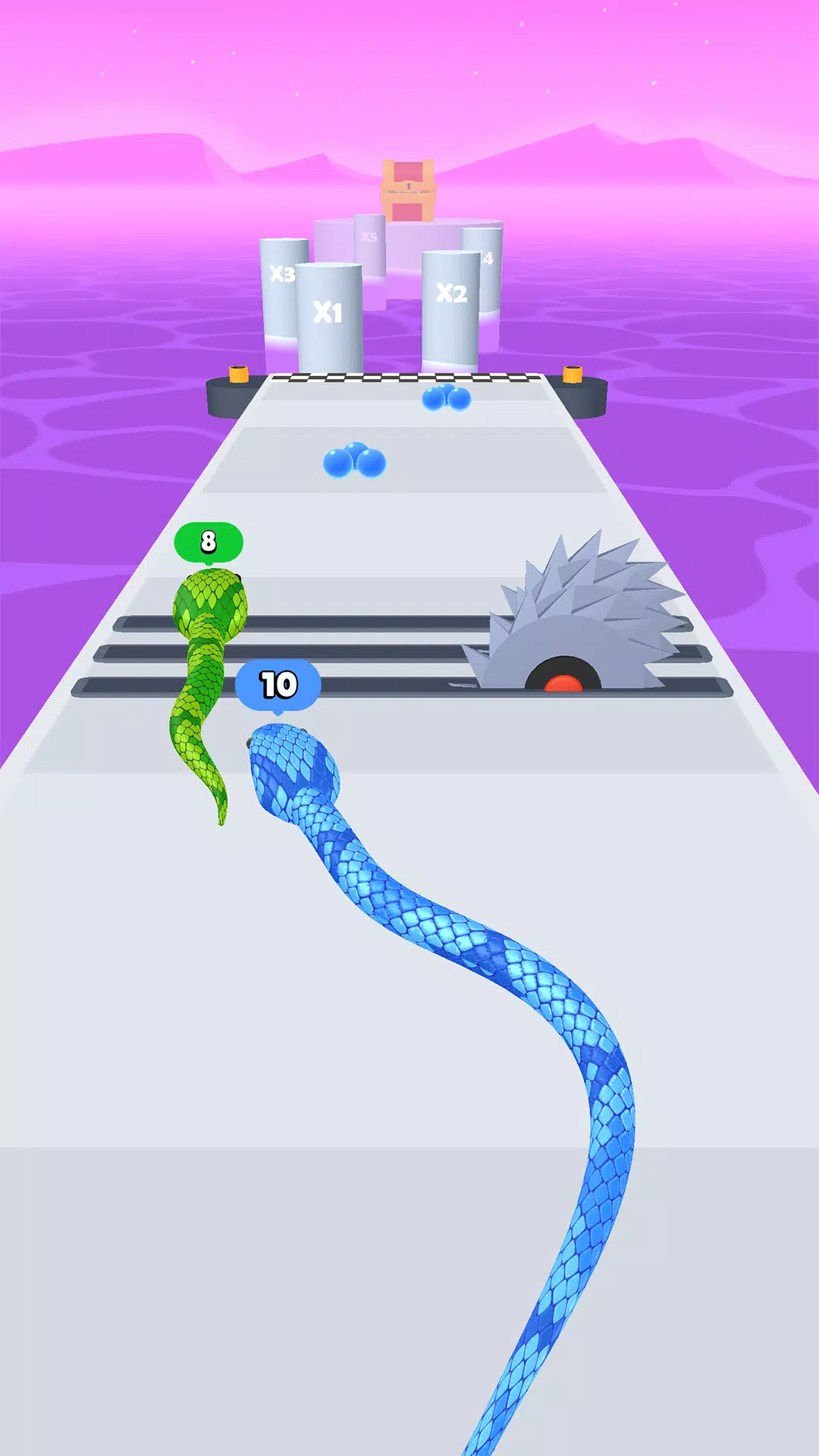 Snake Run Race・3D Running Game скачать бесплатно Казуальные на Android из  каталога RuStore от Freeplay Inc