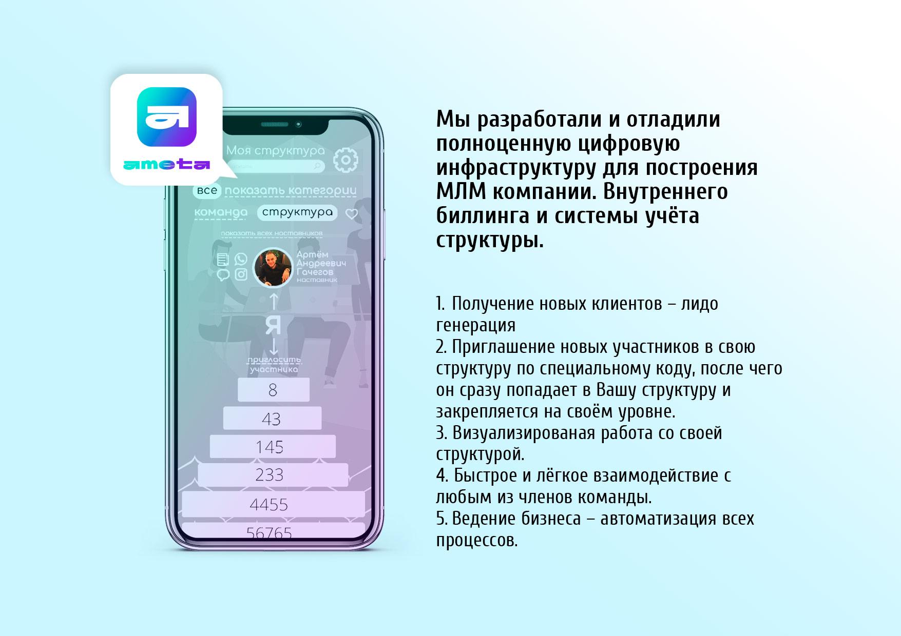 Ameta скачать бесплатно Бизнес-сервисы на Android из каталога RuStore от ОБЩЕСТВО  С ОГРАНИЧЕННОЙ ОТВЕТСТВЕННОСТЬЮ 