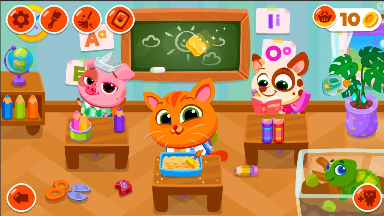 Bubbu School скачать бесплатно Симуляторы на Android из каталога RuStore от  Bubadu