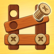 Woodle - Wood Screw Puzzle