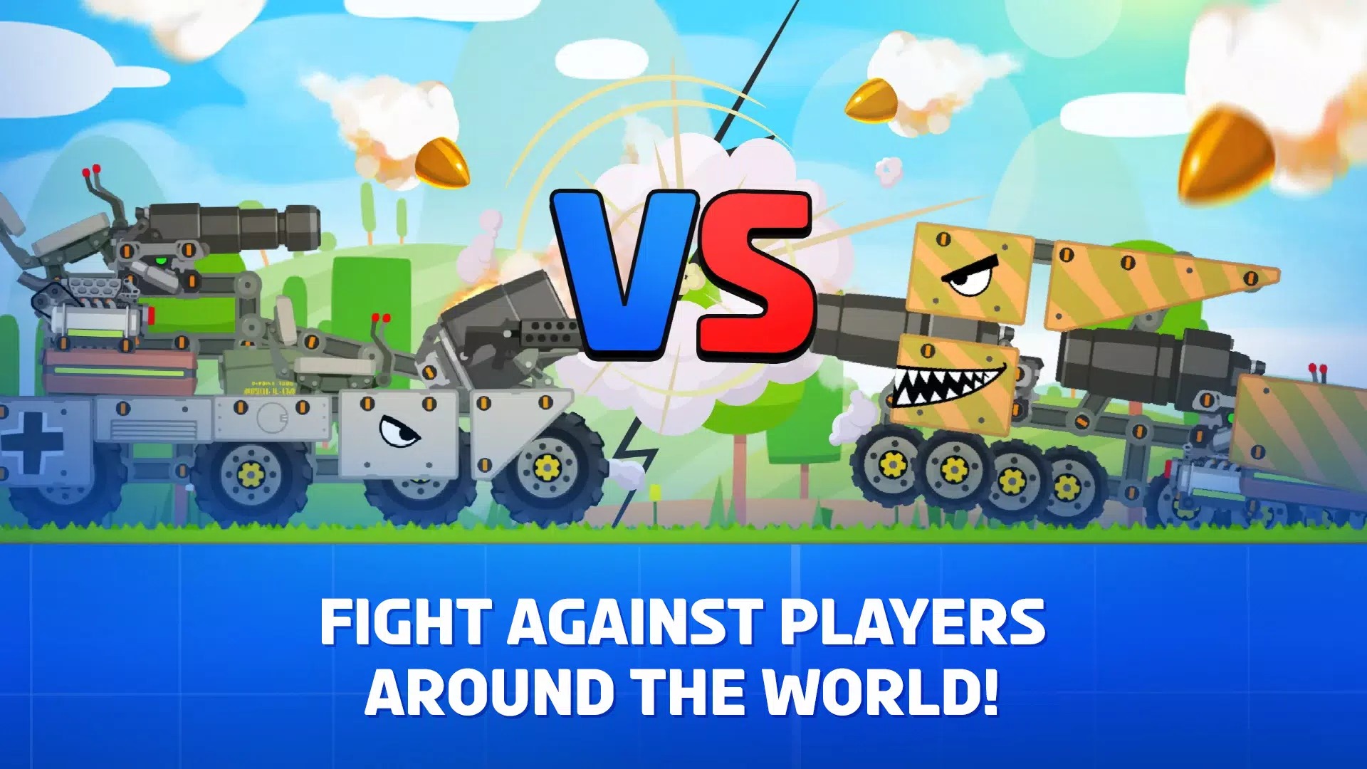 Super Tank Rumble: Origin скачать бесплатно Симуляторы на Android из  каталога RuStore от Lumidia Games