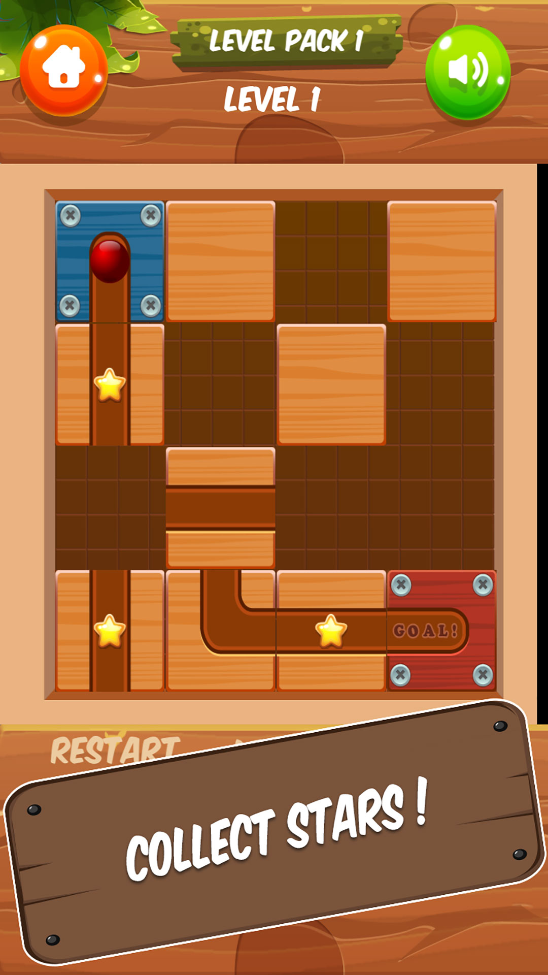 Unblock Ball Puzzle - Roll The Ball скачать бесплатно Головоломки на Android  из каталога RuStore от BestAppsStudio