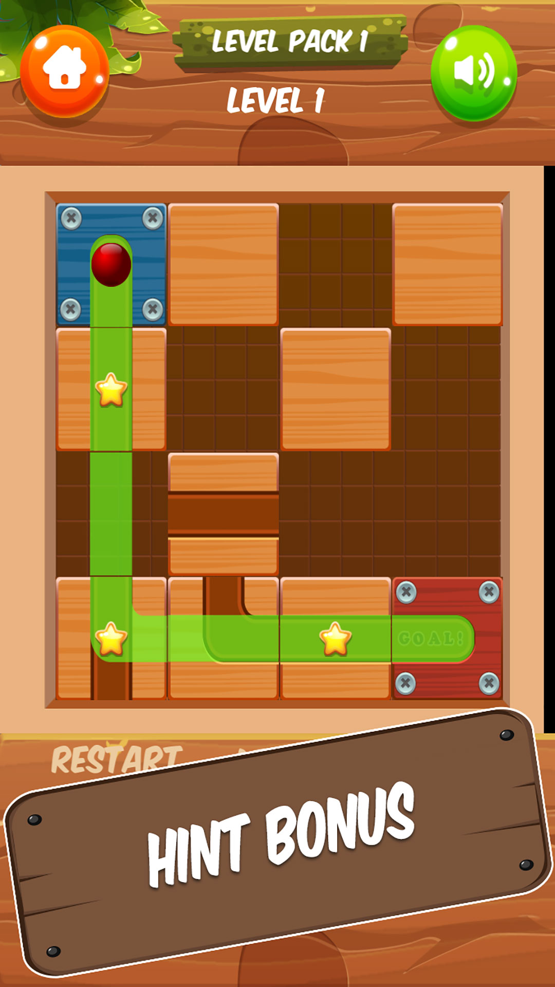 Unblock Ball Puzzle - Roll The Ball скачать бесплатно Головоломки на  Android из каталога RuStore от BestAppsStudio