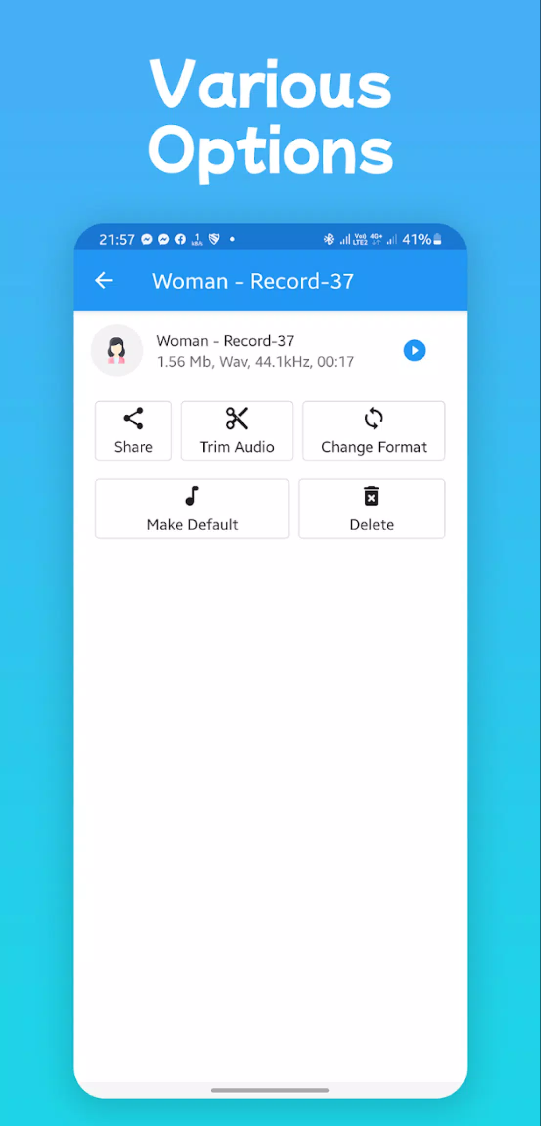 Video Voice Changer + Effects скачать бесплатно Развлечения на Android из  каталога RuStore от Firehawk