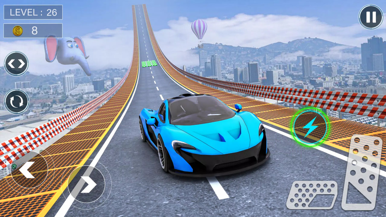 GT Car Stunts - Car Games скачать бесплатно Гоночные на Android из каталога  RuStore от Jima Apps