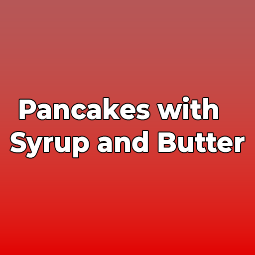 Pancakes with Syrup and Butter — иконка