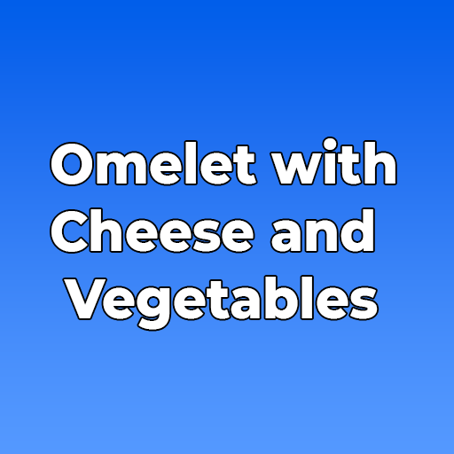 Omelet with Cheese and Vegetables — иконка