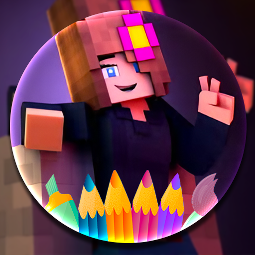 Coloring Ellie Jenny Mod Minecraft MCPE — иконка