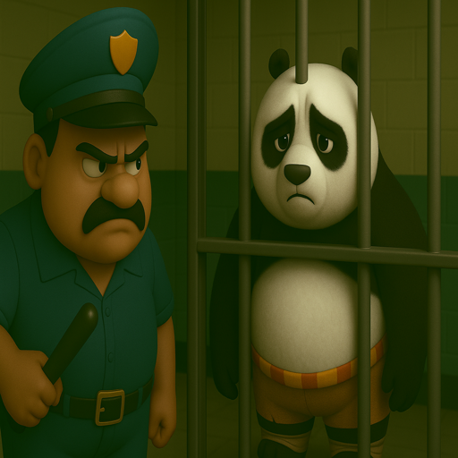 Roblox: Побег Kung Fu Panda из тюрьмы — Obby! — иконка