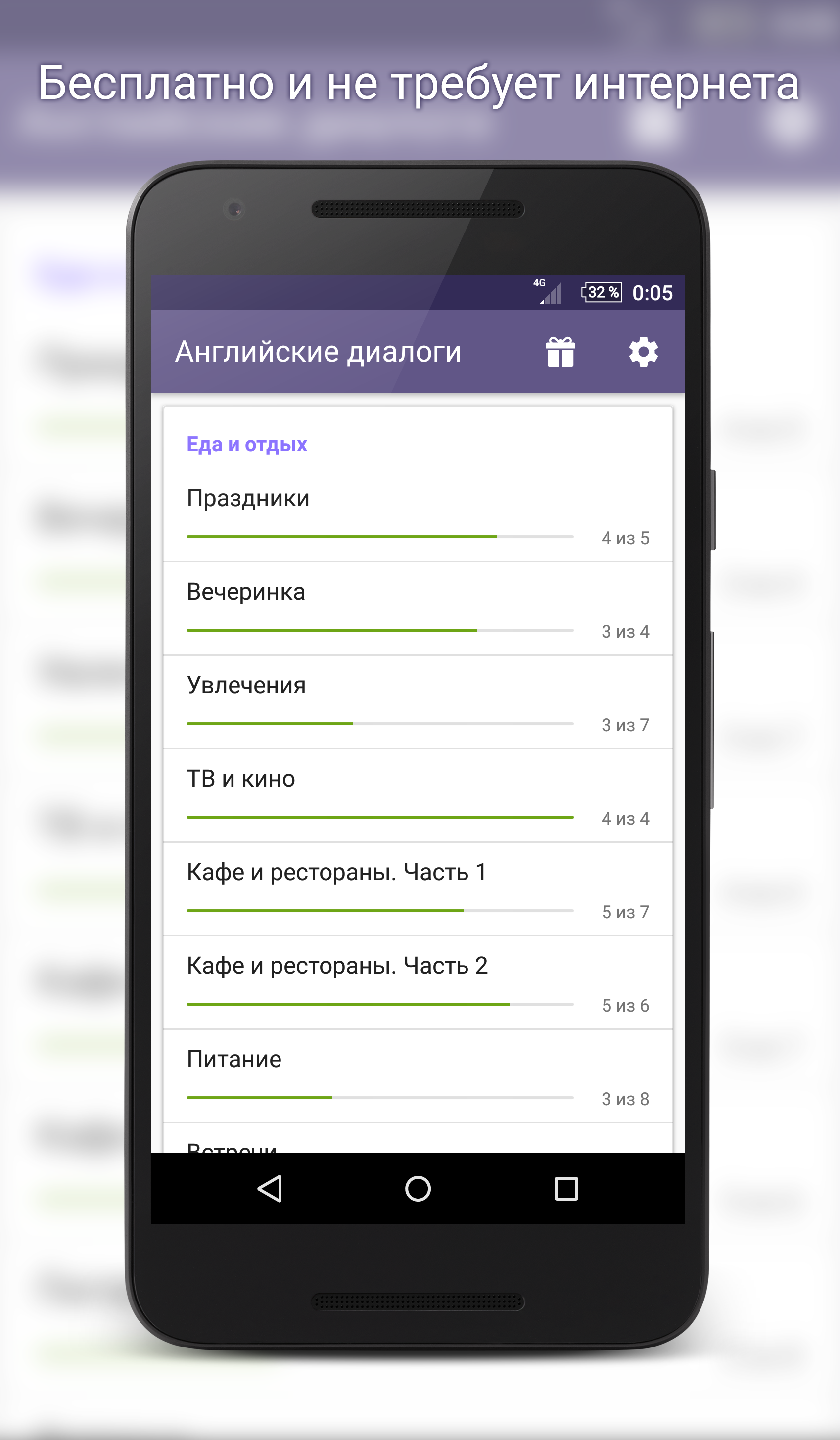 Диалоги на английском языке с CanTalk скачать бесплатно Образование на  Android из каталога RuStore от Стаценко Дмитрий Олегович