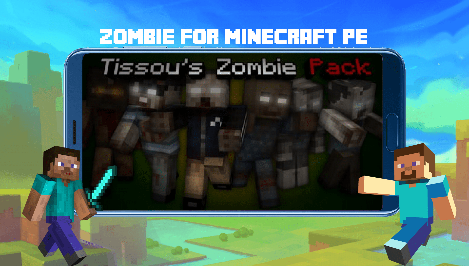 Zombie for Minecraft PE скачать бесплатно Утилиты на Android из каталога  RuStore от Беллер Александр Александрович