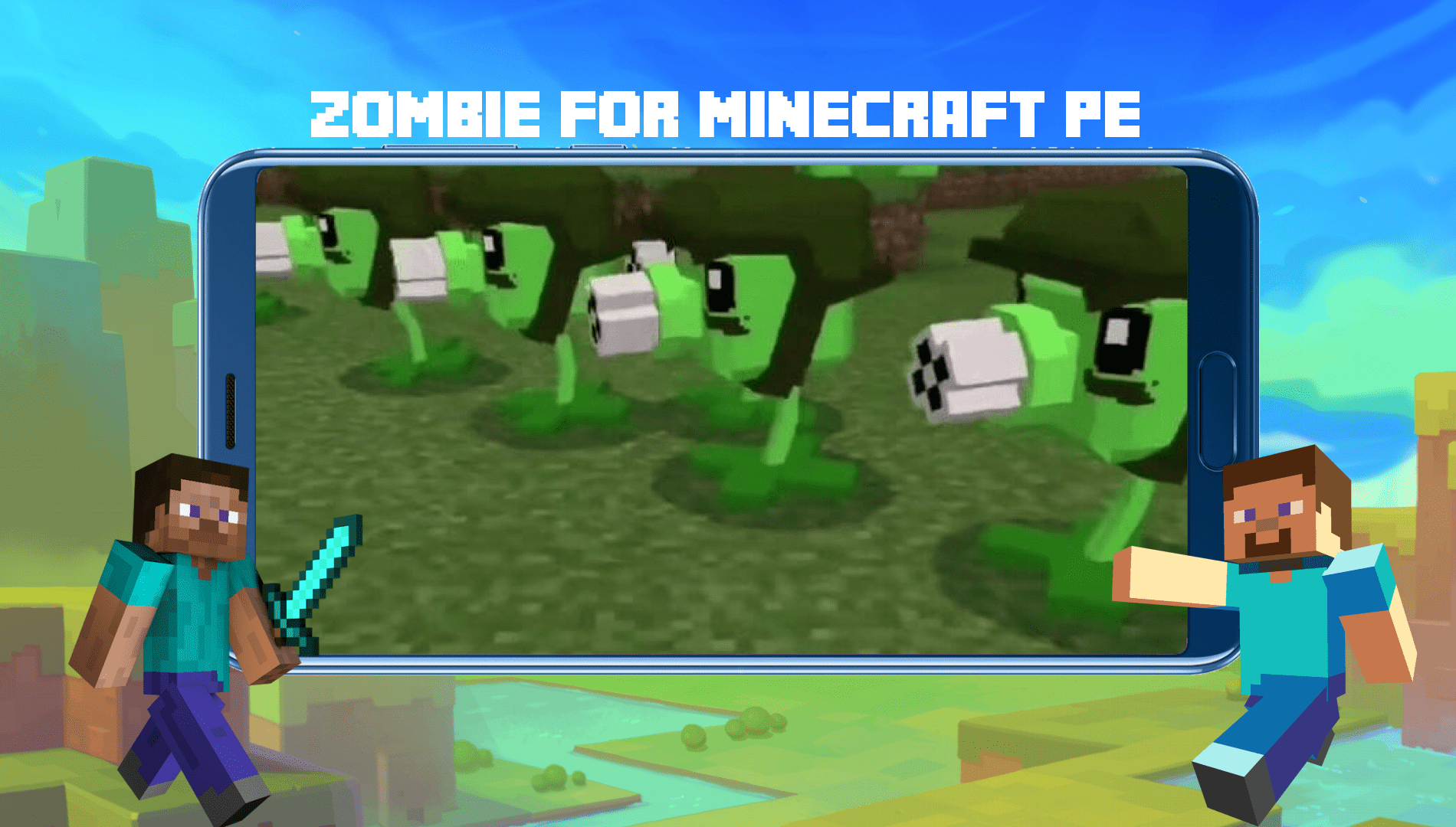 Zombie for Minecraft PE скачать бесплатно Утилиты на Android из каталога  RuStore от Беллер Александр Александрович