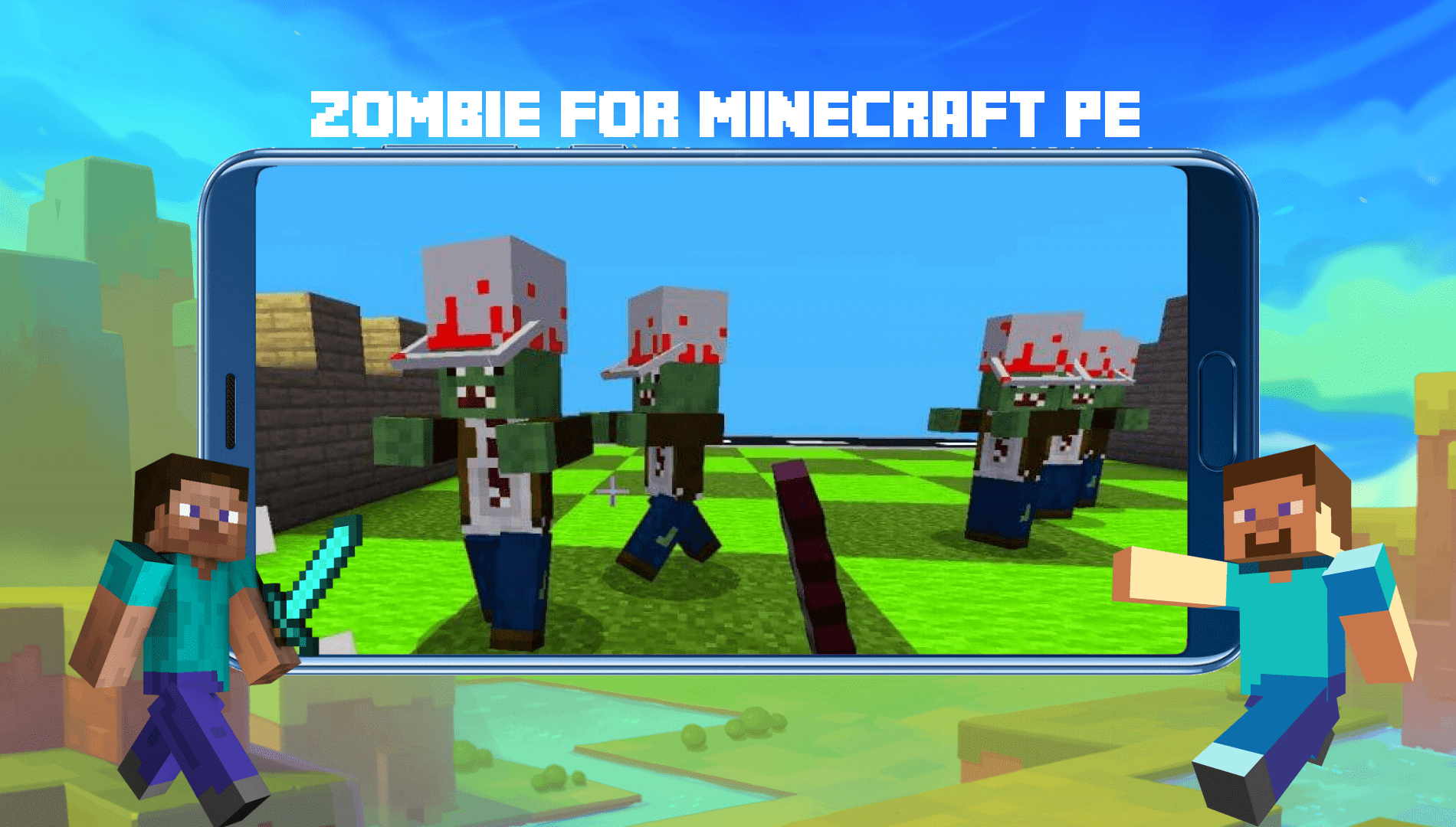 Zombie for Minecraft PE скачать бесплатно Утилиты на Android из каталога  RuStore от Беллер Александр Александрович