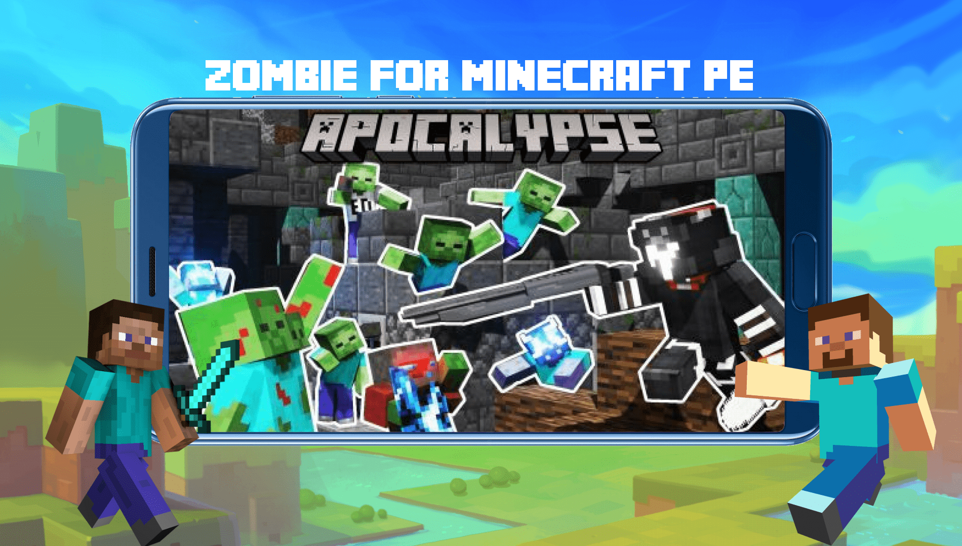 Zombie for Minecraft PE скачать бесплатно Утилиты на Android из каталога  RuStore от Беллер Александр Александрович