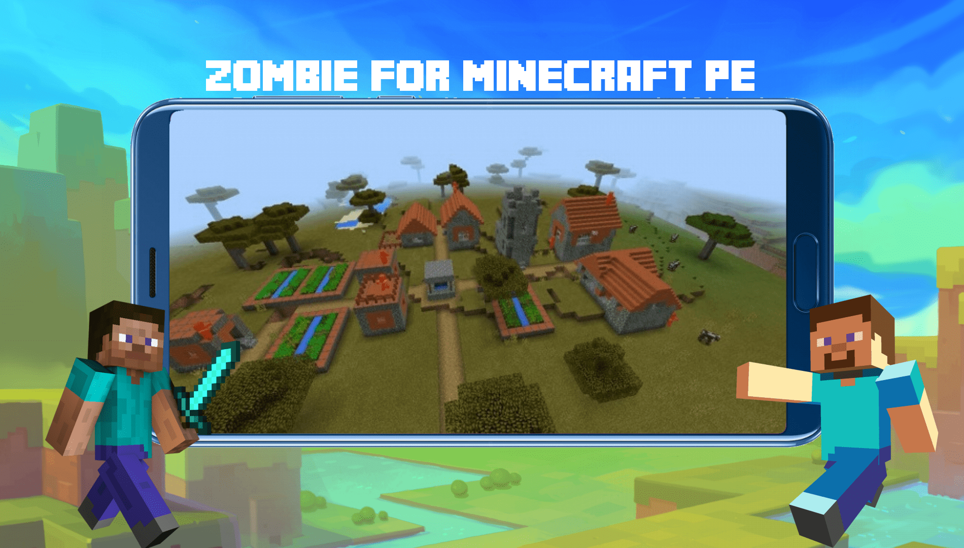 Zombie for Minecraft PE скачать бесплатно Утилиты на Android из каталога  RuStore от Беллер Александр Александрович