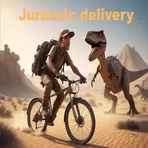 Jurassic delivery логотип
