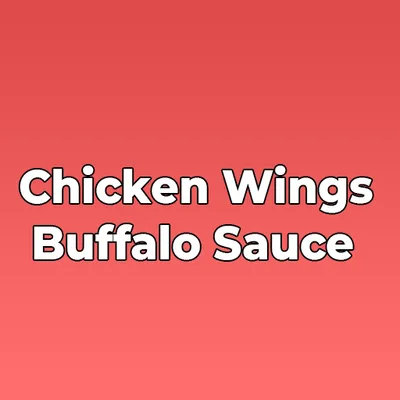 Chicken Wings with Buffalo Sauce