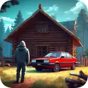 Симулятор жизни в деревне 3D логотип
