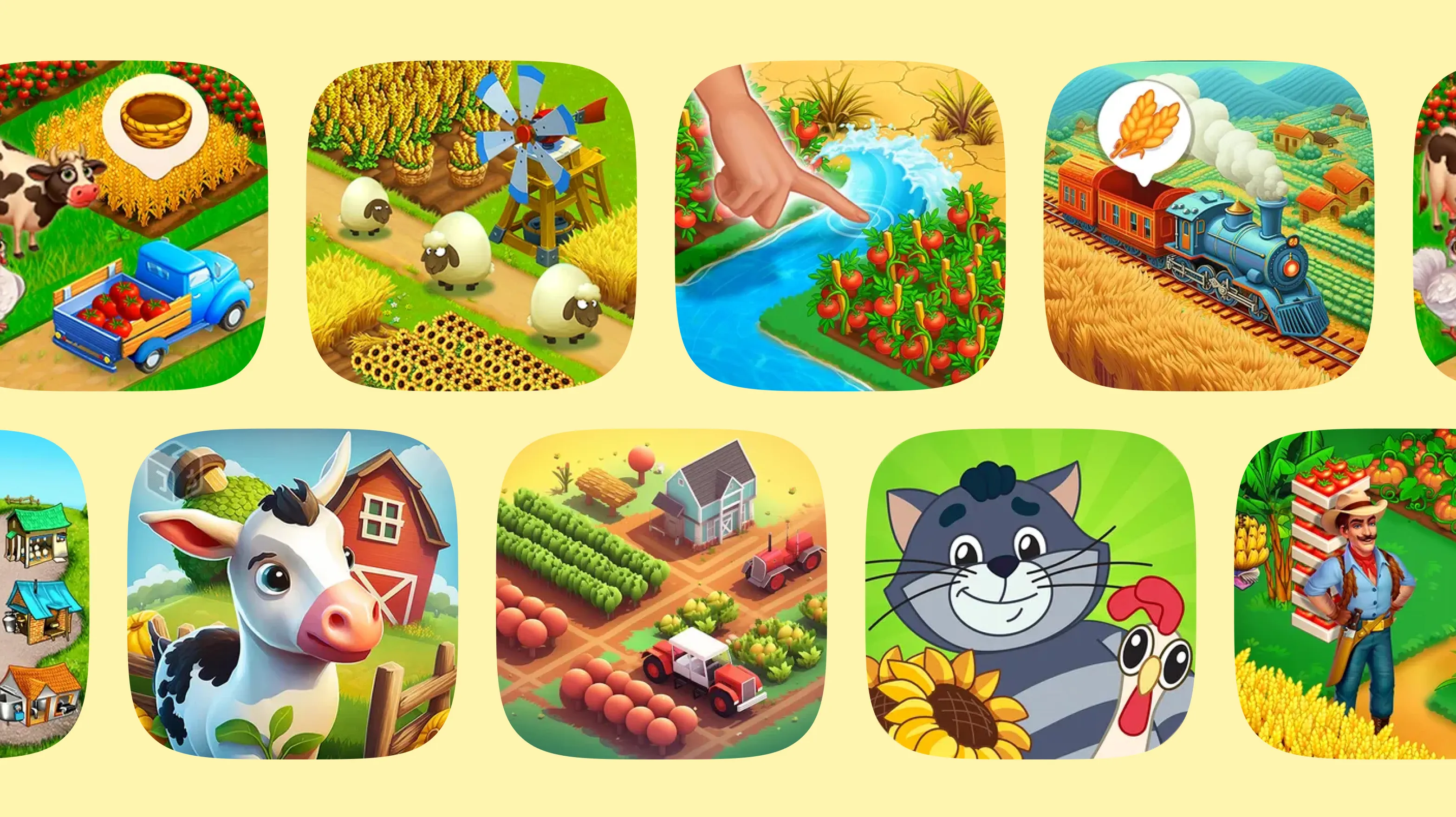 Лучшие игры про фермы на телефон