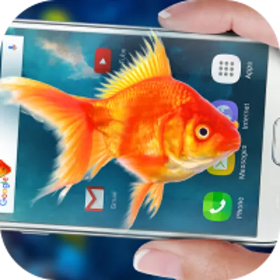 Fish In Phone Aquarium Joke