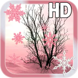 Pink Winter Live Wallpaper