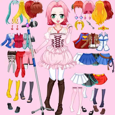 Cosplay Girls, Anime Dress Up Game