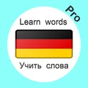 Немецкий язык Учить слова с картинками Pro логотип