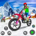 3D гоночная игра на мотоциклах логотип