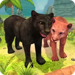 Panther Family Sim Online - Animal Simulator логотип