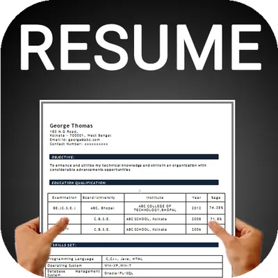 Resume builder Free CV maker templates formats app