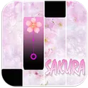 Pink Sakura Piano Tiles логотип