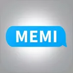  MeMi Message SMS & AI Bot Chat логотип