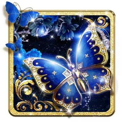 Blue Butterfly Theme