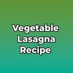 Vegetable Lasagna Recipe логотип