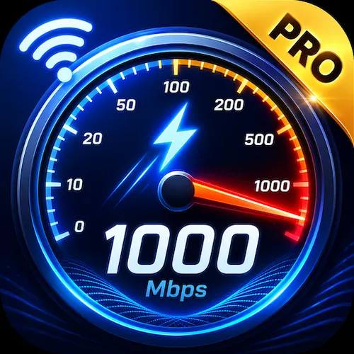 Замер скорости интернета: скорость Wi‑Fi и 4G — иконка