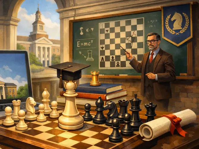 Обложка события Обучение шахматам от Chess King