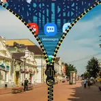 Tver Zipper Lock Screen логотип